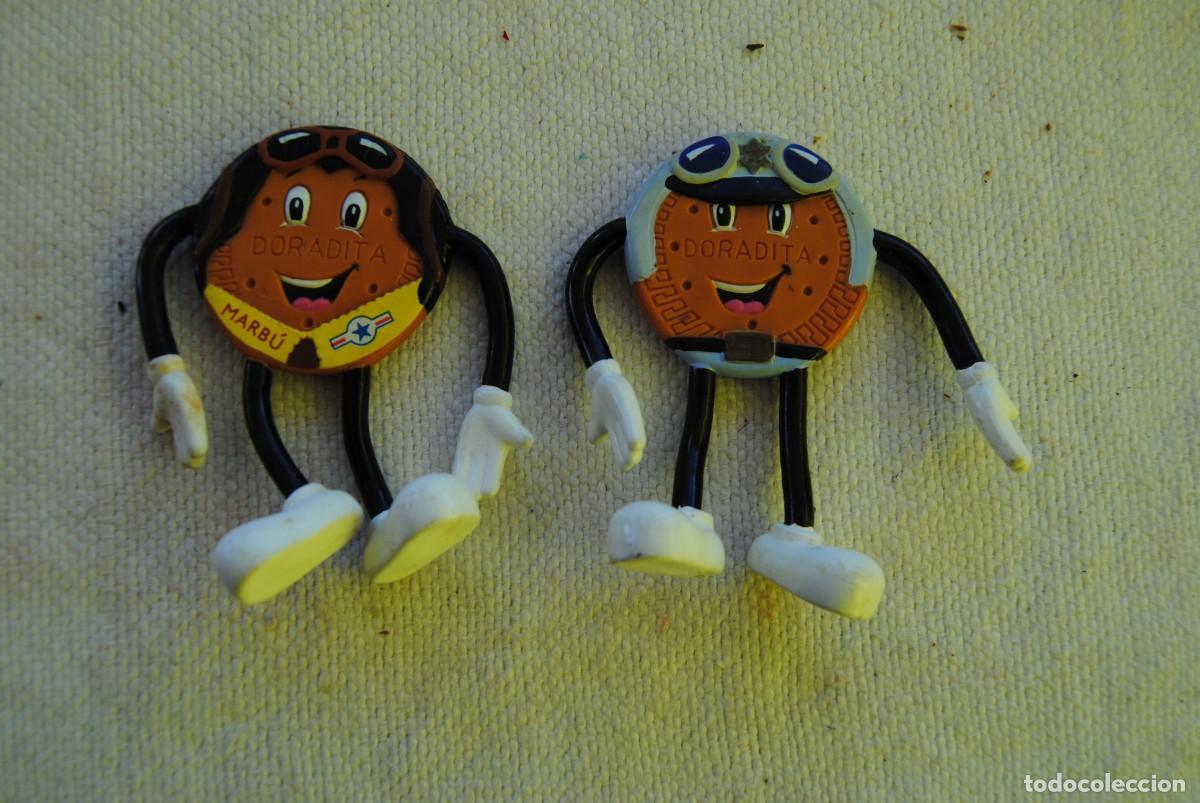 Gummi- und PVC-Figuren: O. 2 figuras galletas marb&ntilde;u policia. dif&iacute;ciles
