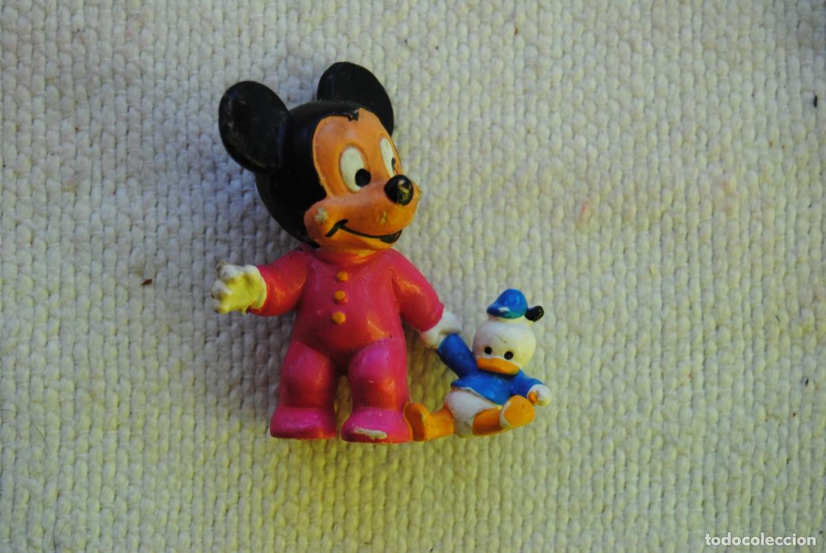 Figuras de goma y PVC: P. Figura Mickey peque bebe Germany Bully - Foto 1
