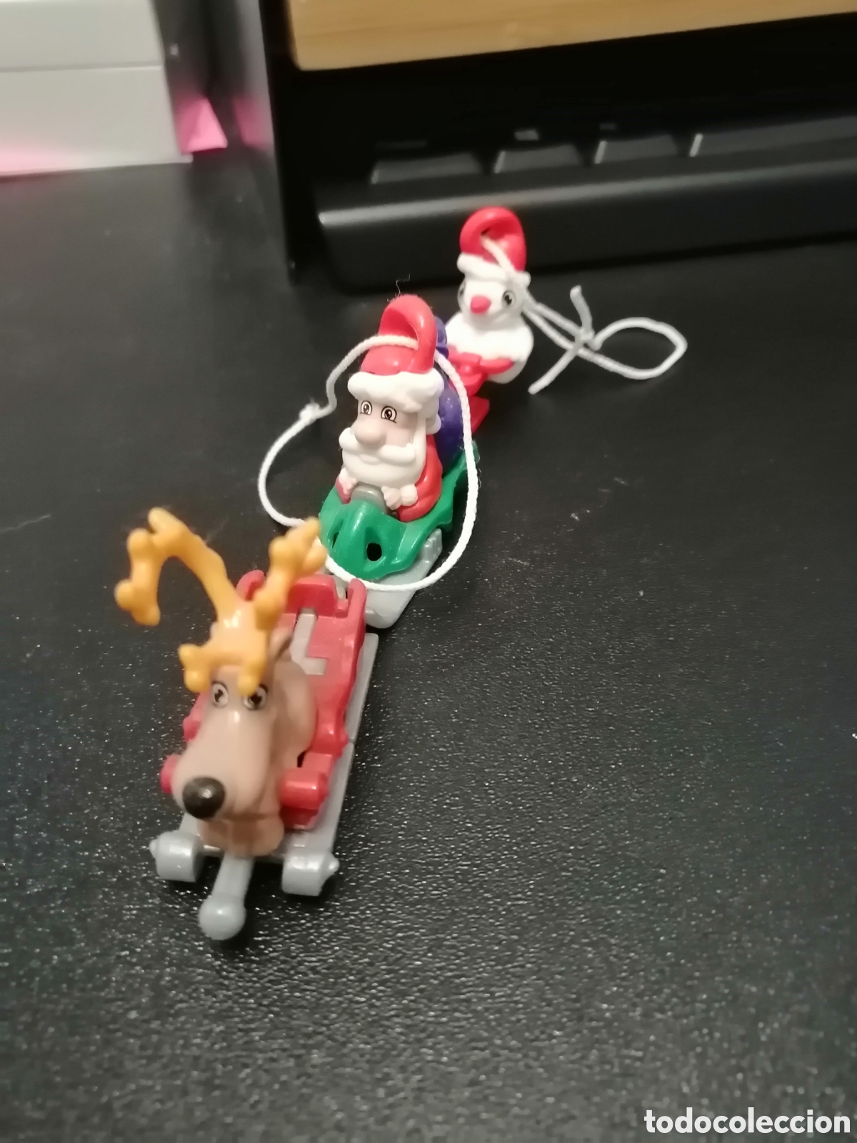 Figuras de goma Kinder: Lote Kinder Navidad - Foto 2