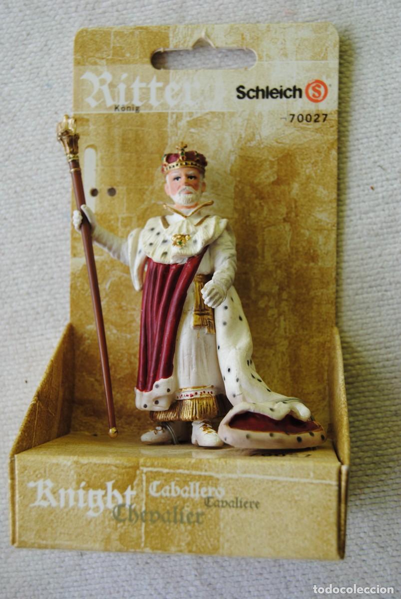 Figuras de goma y PVC: Figura Schleich. el rey - Foto 1