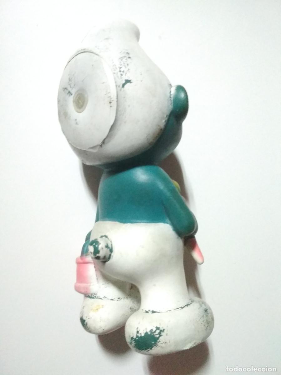 Figuras de goma y PVC: Mu&ntilde;eco pitufo antiguo - Foto 2