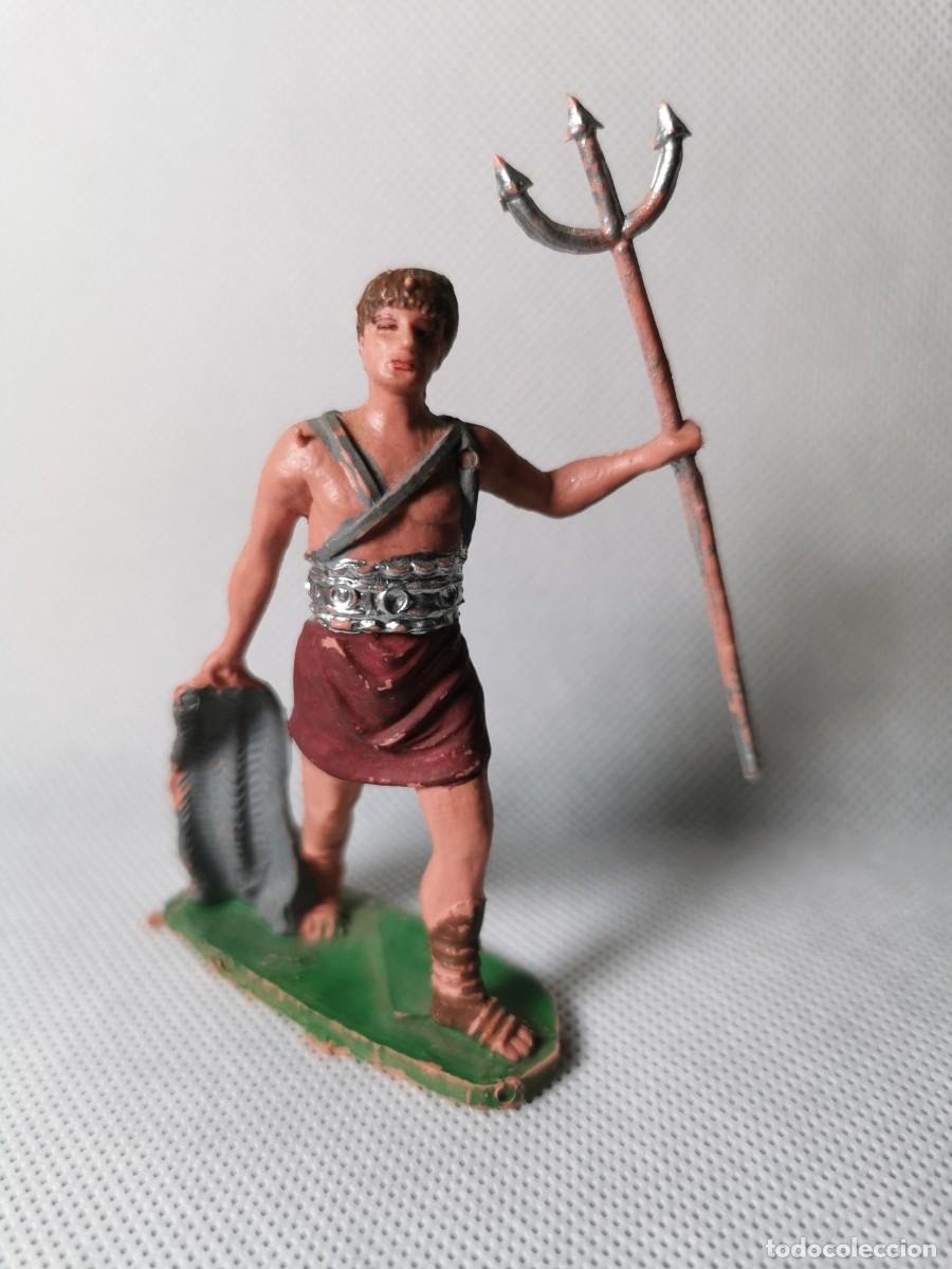 Figurines en Caoutchouc et PVC: FIGURA GLADIADOR ROMANO, OLIVER ( PECH , JECSAN , REAMSA , COMANSI , ETC)