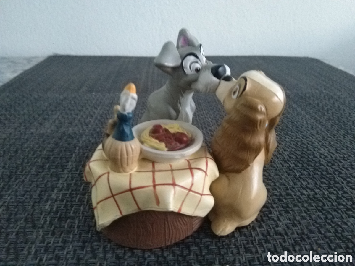 Figuras de Borracha e PVC: FIGURA PVC ESPAGUETI BELLA NOTTE TONY DAMA Y VAGABUNDO THE CLASSICS WALT DISNEY GOLFO REINA REINITA