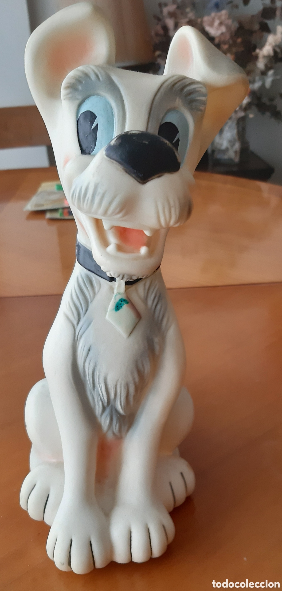 Figuras de Goma y PVC: Perro Vagabundo. Walt Disney. A&ntilde;os 80. Original