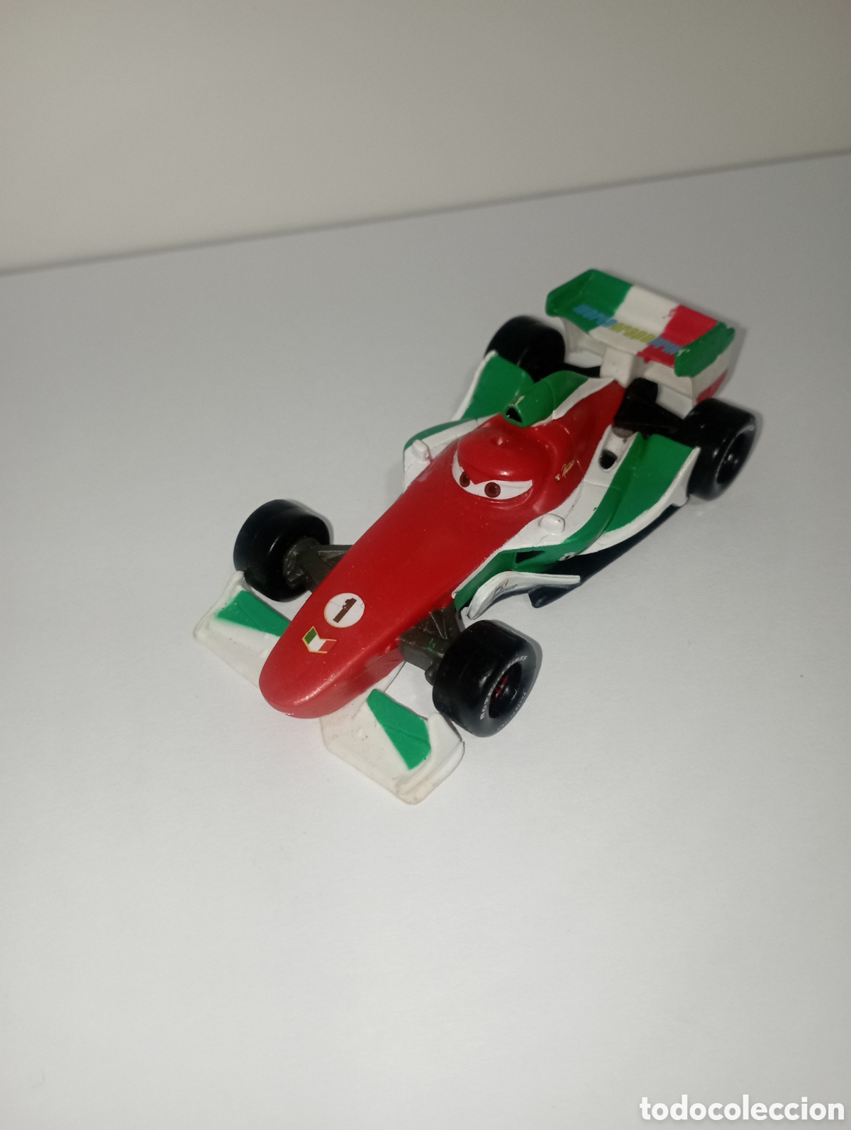 Figuras de Goma y PVC: BOLIDO FORMULA 1 DE PVC WALT DISNEY PIXAR CARS