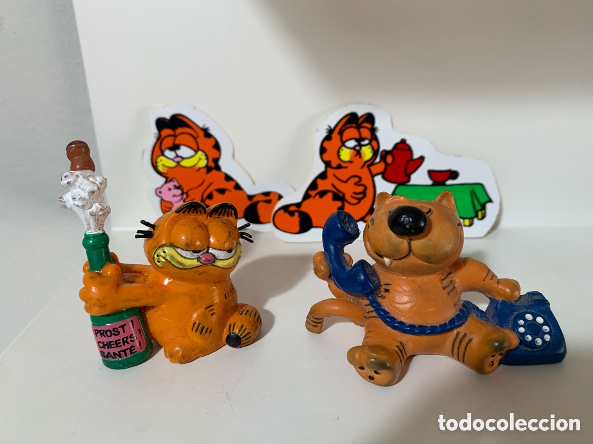 Figuras de goma y PVC: LOTE GATO GARFIELD. - Foto 1