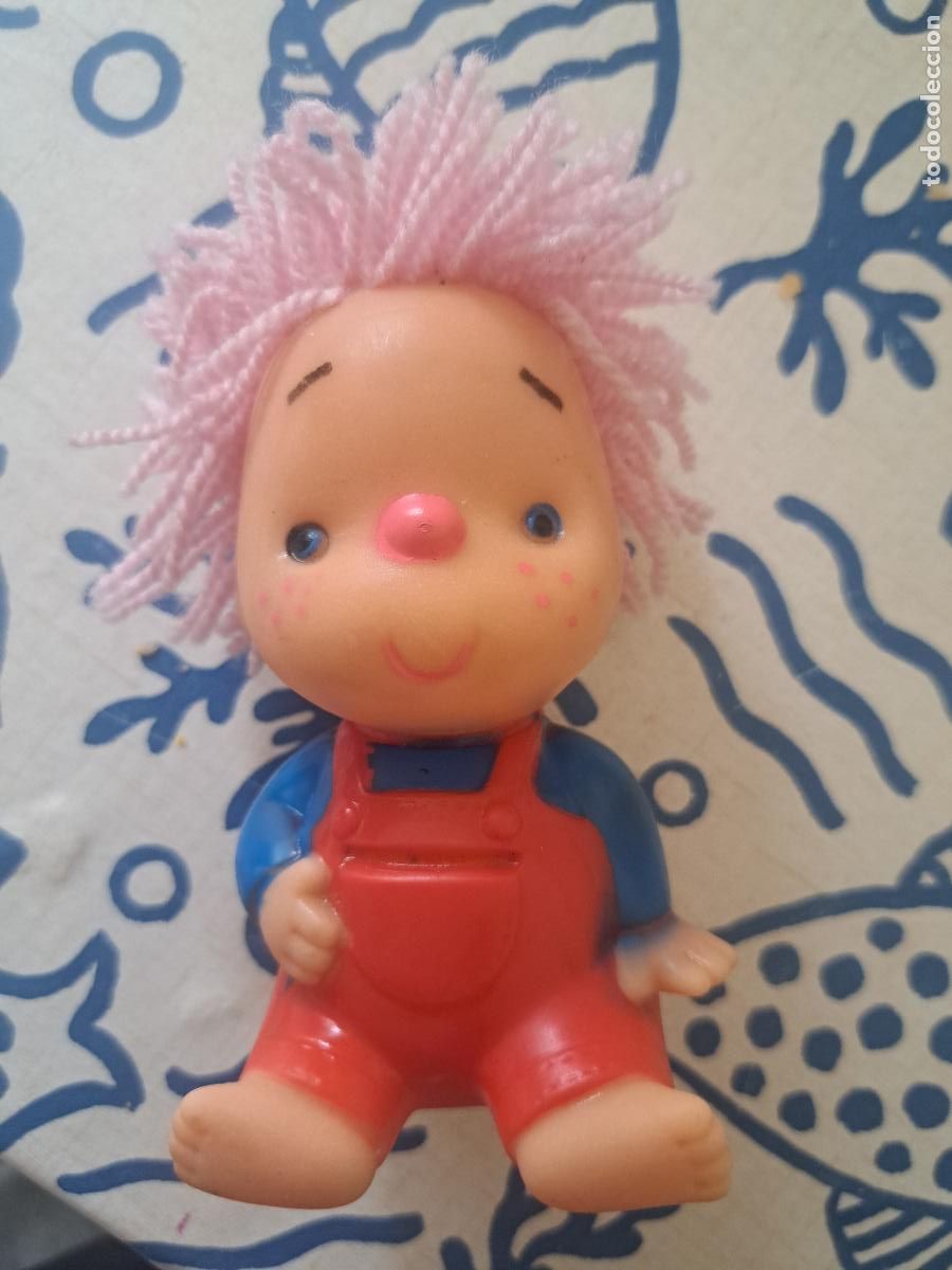 Figuras de goma y PVC: Mu&ntilde;eco Popino a&ntilde;os 80