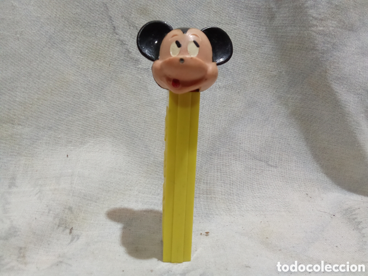 Figuras de goma y PVC dispensador PEZ: PEZ DE MICKEY MADE IN AUSTRIA - Foto 2