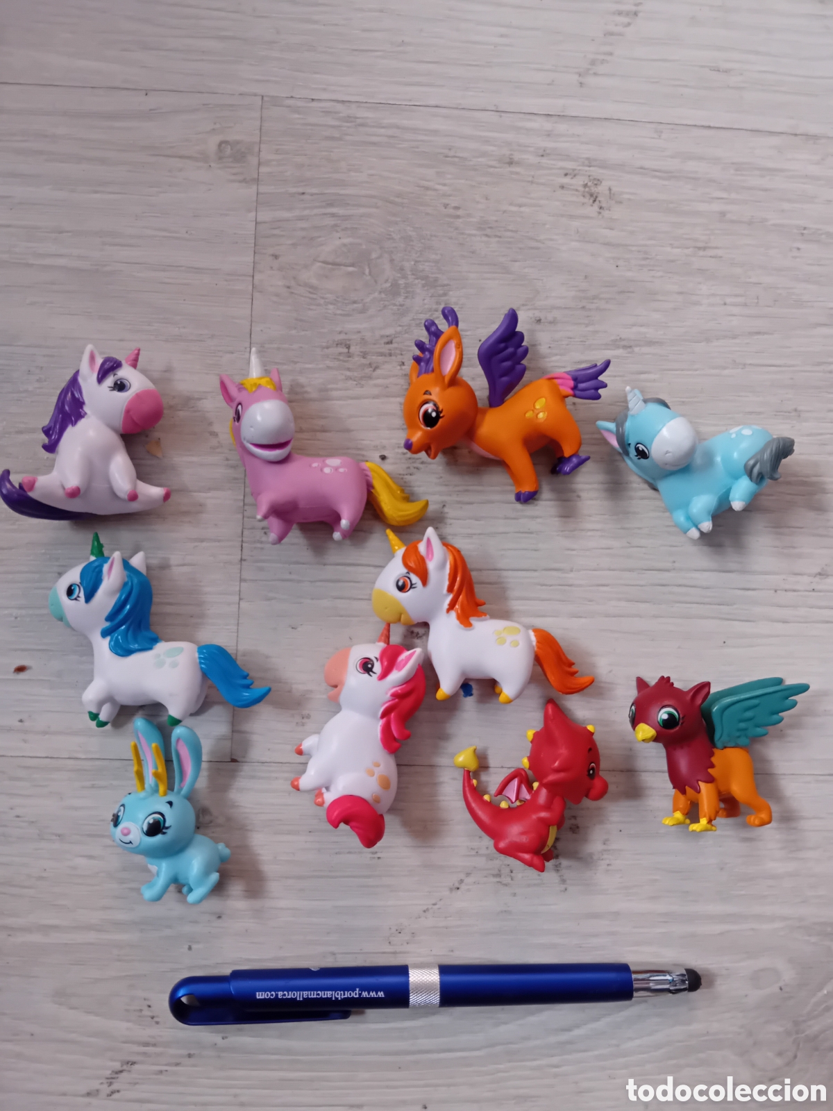 Figure di Gomma e PVC: LOTE 10 FIGURAS UNICORNIOS