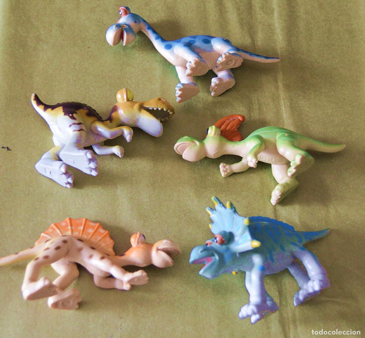 Figuras de goma y PVC: 5 DINOSAURIOS - Foto 2