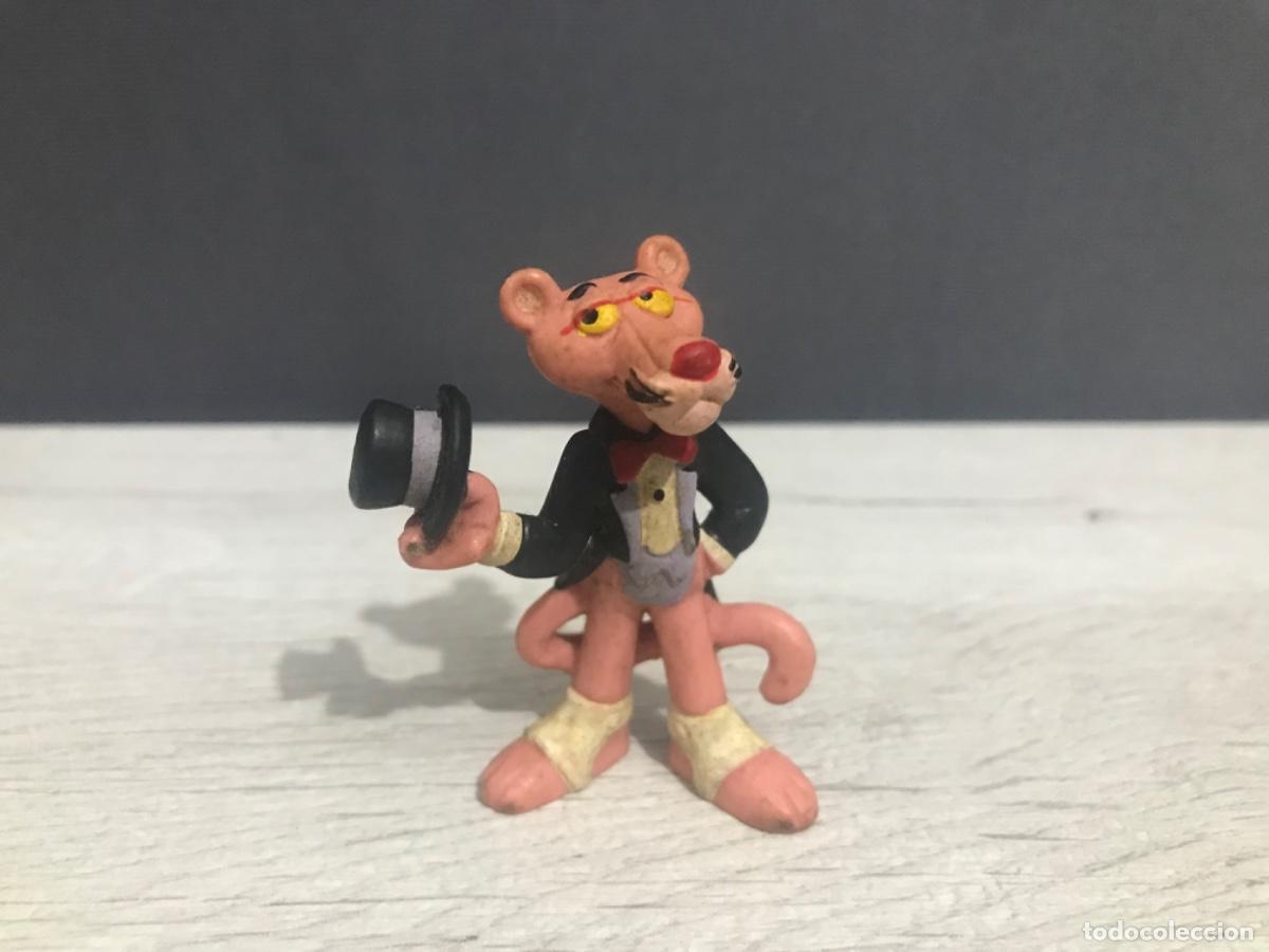 Figuras de goma y PVC: Lote de 2 panteras rosa - Foto 8