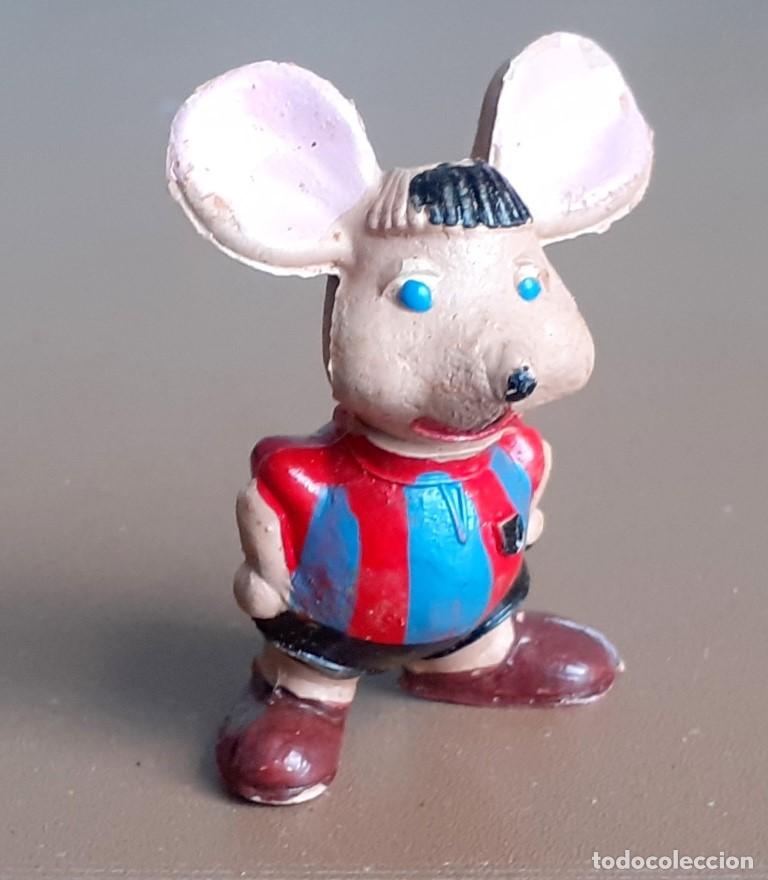Figurines en Caoutchouc et PVC: rat&oacute;n antiguo del Barcelona +/- 6 x 3 cm. Goma pl&aacute;stico duro Sin usar sacados de una jugueter&iacute;a anti