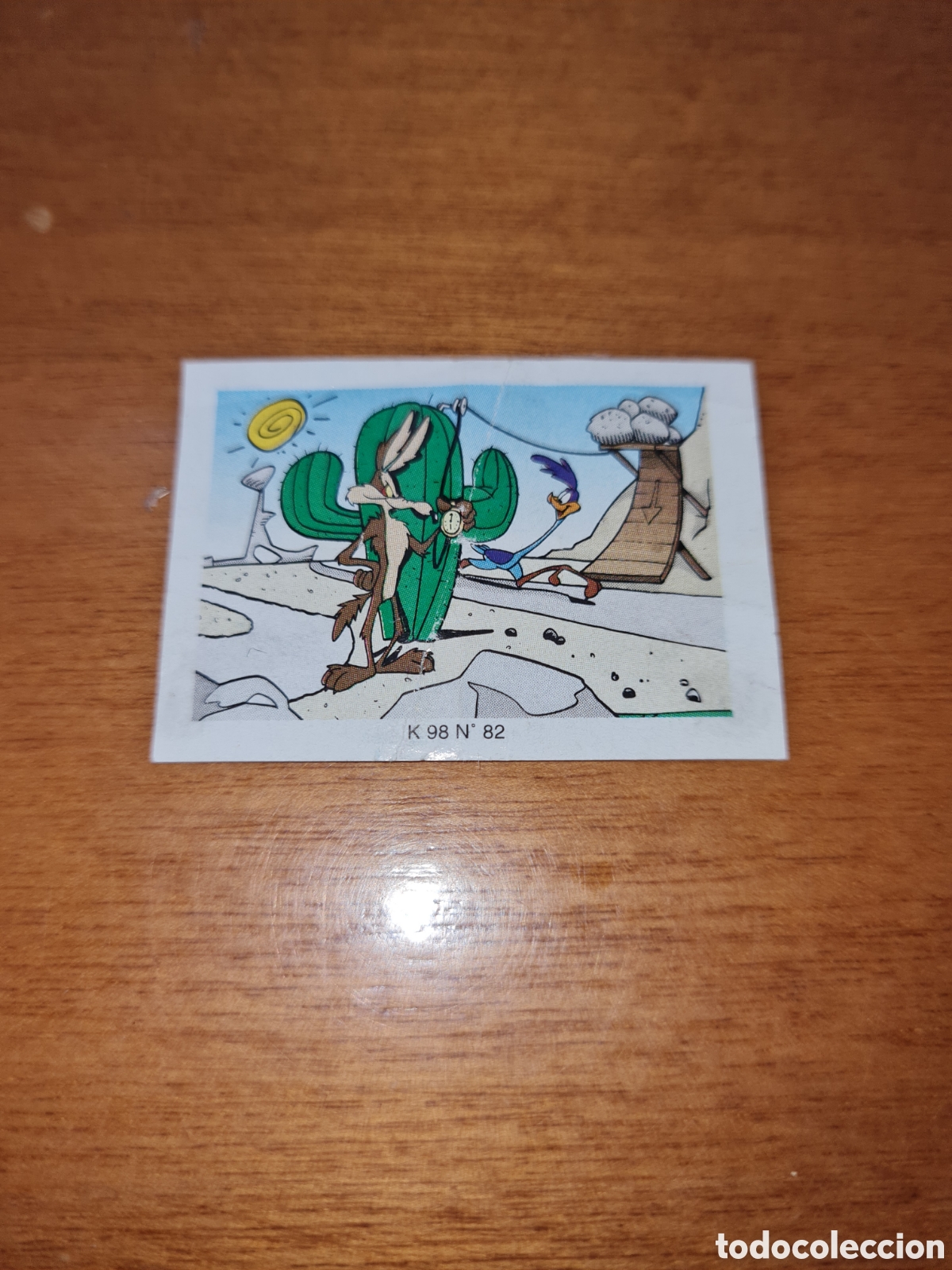 Kinder &Uuml;berraschung: Bpz kinder papel instrucciones mini puzle puzzle Coyote correcaminos folleto figuras Ferrero (bol 3)