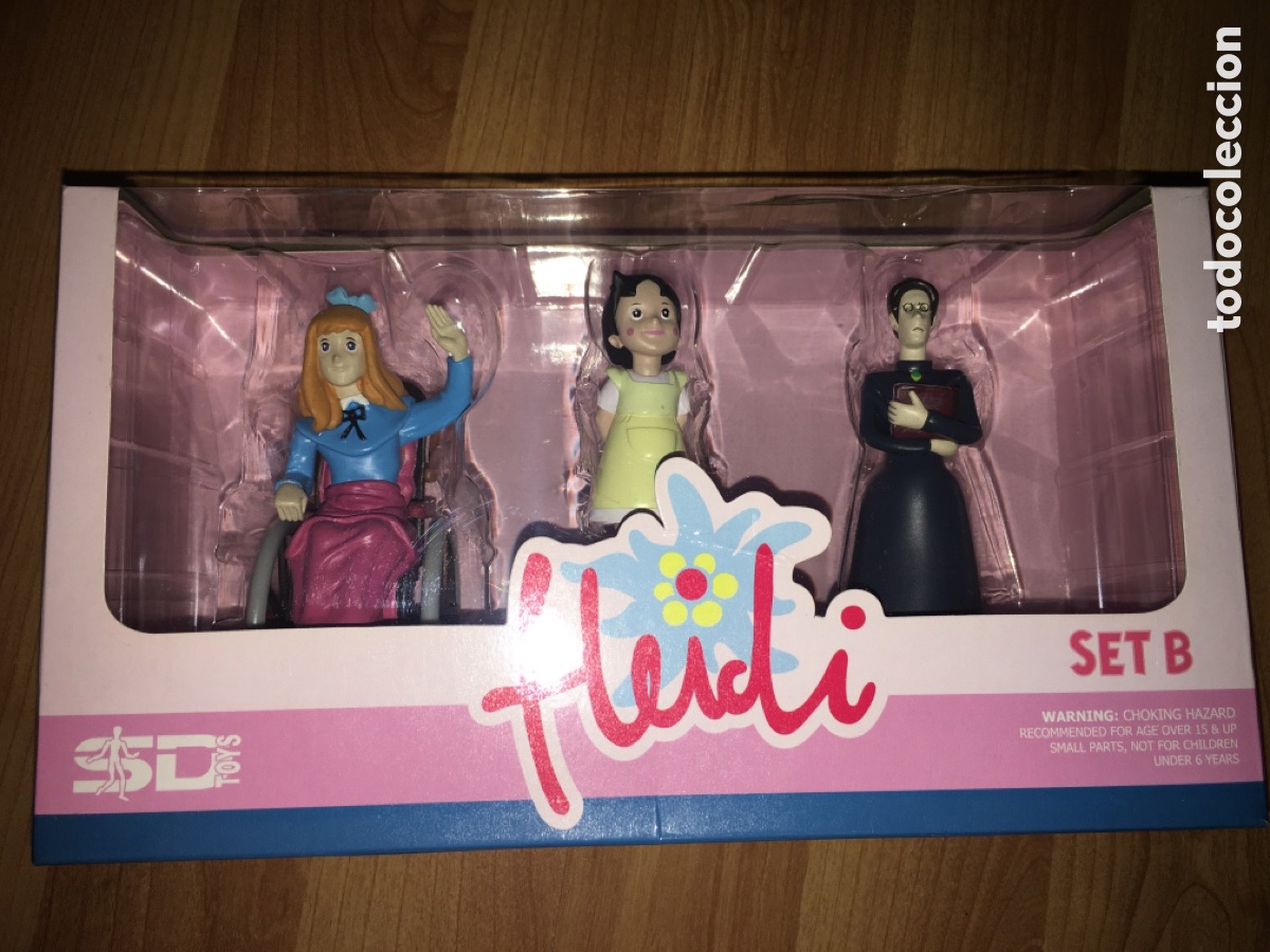 Figuras de goma y PVC: Heidi - Figuras en caja Nueva 2007 - Foto 2