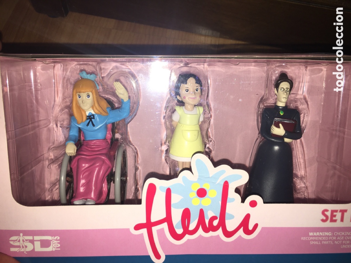 Figuras de goma y PVC: Heidi - Figuras en caja Nueva 2007 - Foto 1