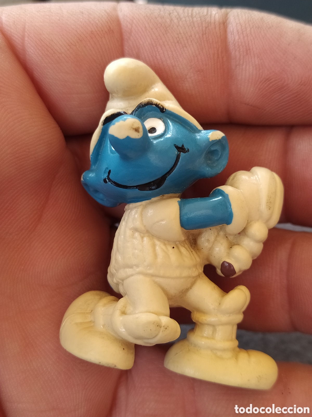 Figuras de goma y PVC: LOTE 18 PITUFOS PEYO SCHLEICH - Foto 6