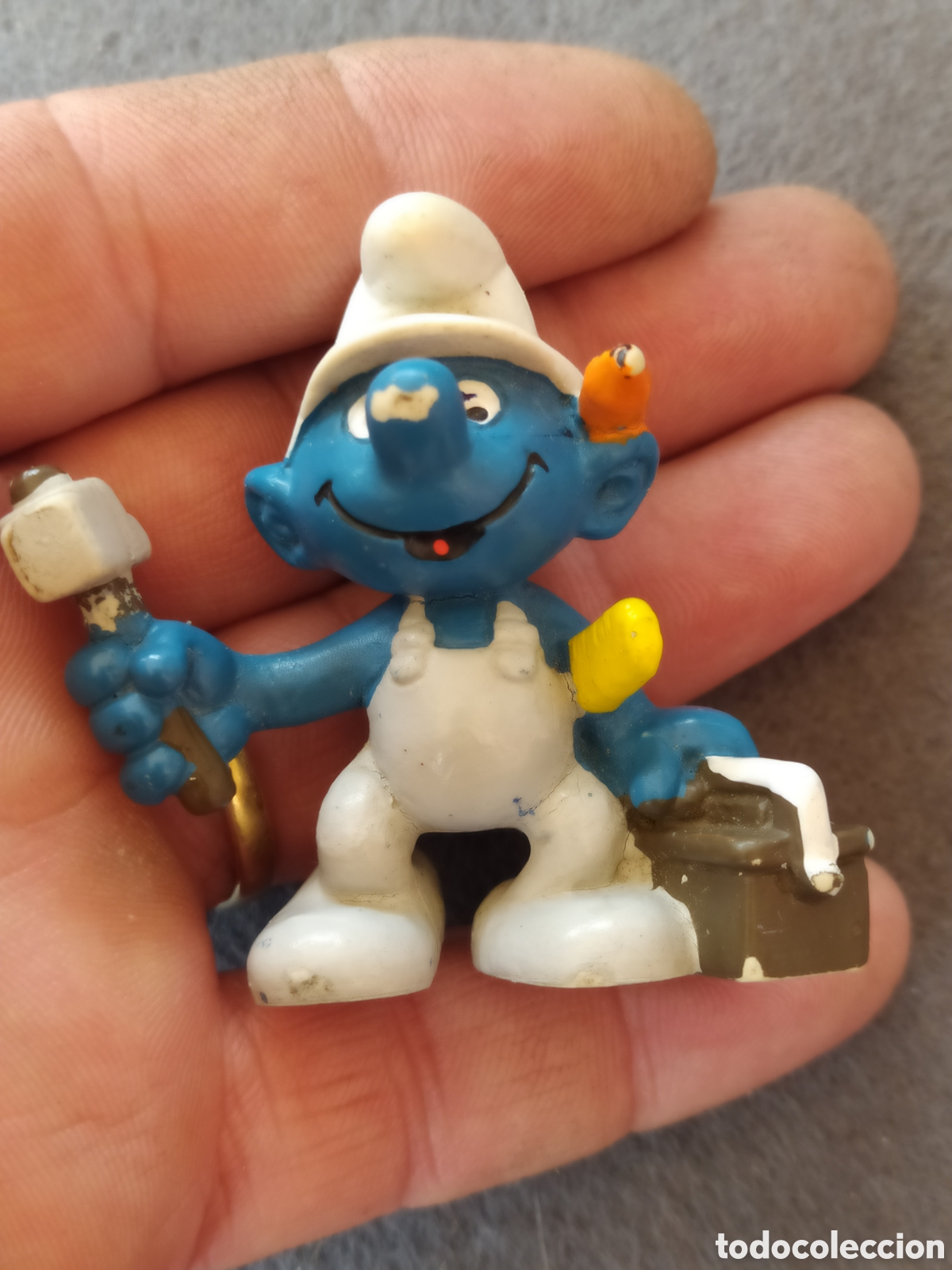 Figuras de goma y PVC: LOTE 18 PITUFOS PEYO SCHLEICH - Foto 14