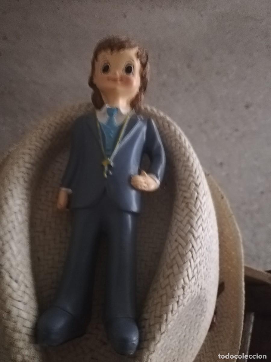 Figuras de goma y PVC: Mu&ntilde;eco de comuni&oacute;n de pl&aacute;stico - Foto 3