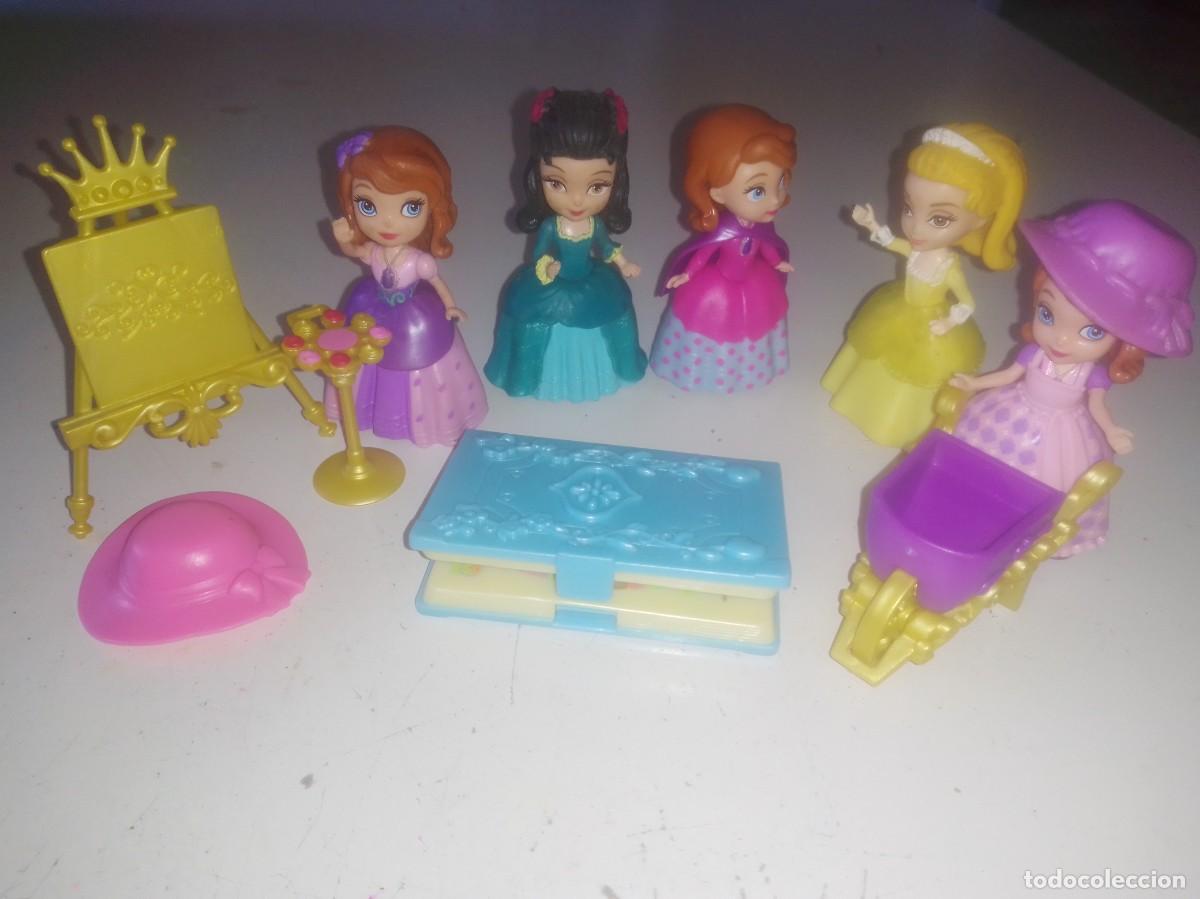 Figuras de goma y PVC: Lote princesa sofia y amigas - Foto 1
