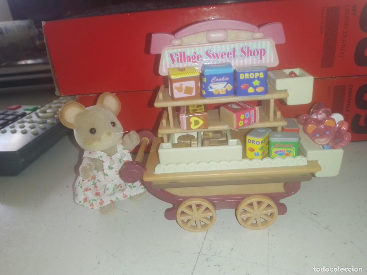 Figuras de goma y PVC: Carrito dulces silvannian - Foto 1