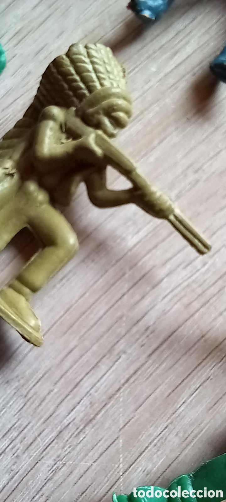 Figuras de goma y PVC: LOTE VAQUEROS Y INDIOS , COMANSI? MU&Ntilde;ECOS - Foto 18