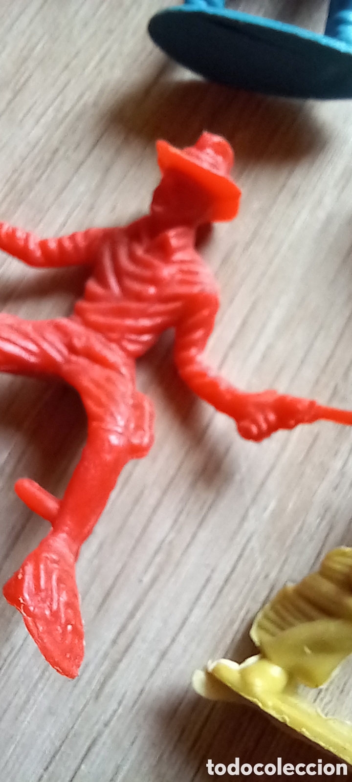 Figuras de goma y PVC: LOTE VAQUEROS Y INDIOS , COMANSI? MU&Ntilde;ECOS - Foto 19
