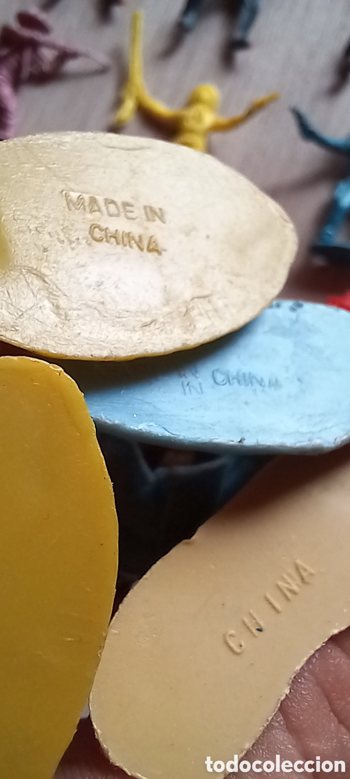 Figuras de goma y PVC: LOTE VAQUEROS Y INDIOS , COMANSI? MU&Ntilde;ECOS - Foto 21