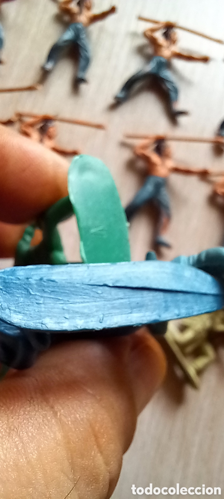 Figuras de goma y PVC: LOTE VAQUEROS Y INDIOS , COMANSI? MU&Ntilde;ECOS - Foto 25
