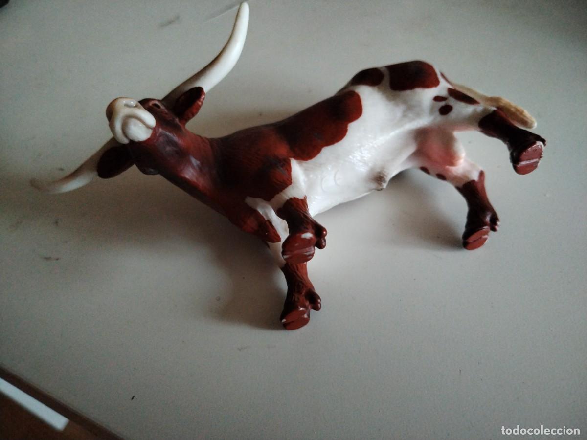 Figuras de goma y PVC: toro - scheleich - a&ntilde;o 2002 - Foto 3
