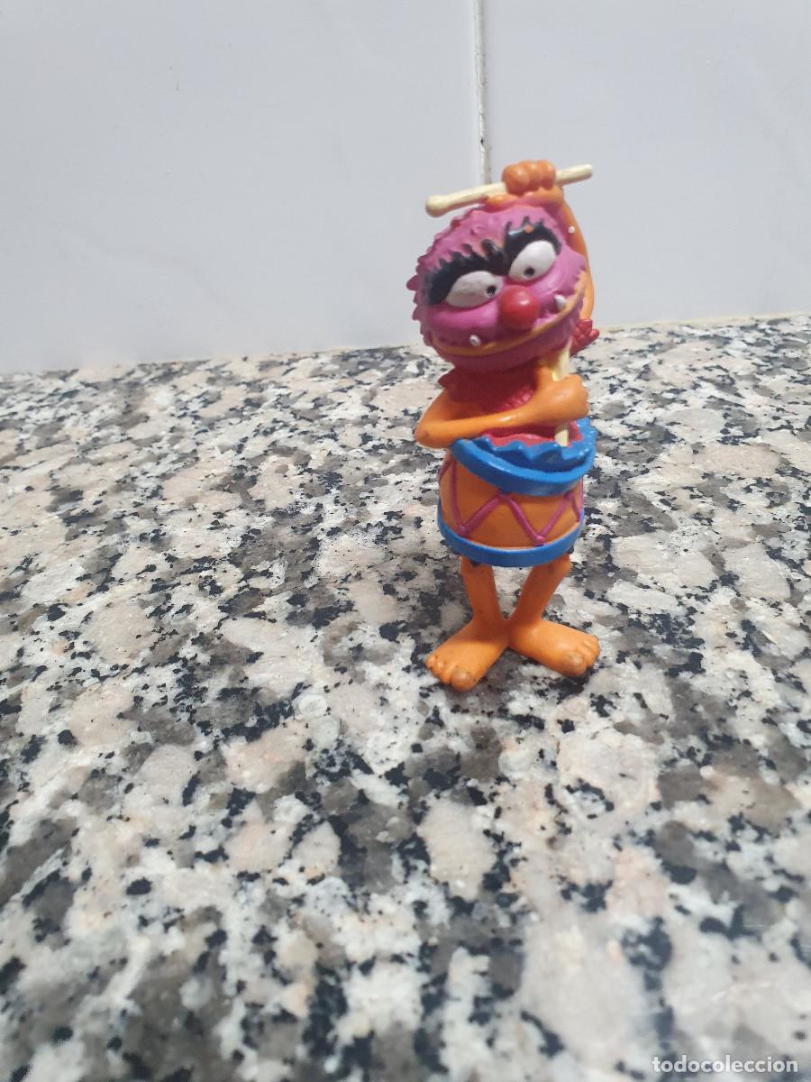 Figure di Gomma e PVC: FIGURA DE ANIMAL. CON TAMBOR SERIE LOS PEQUE&Ntilde;ECOS. J.M HENSON.