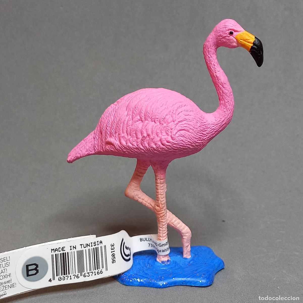 Figuras de goma y PVC: Flamenco de Bullyland, Phoenicopterus roseus - Foto 1