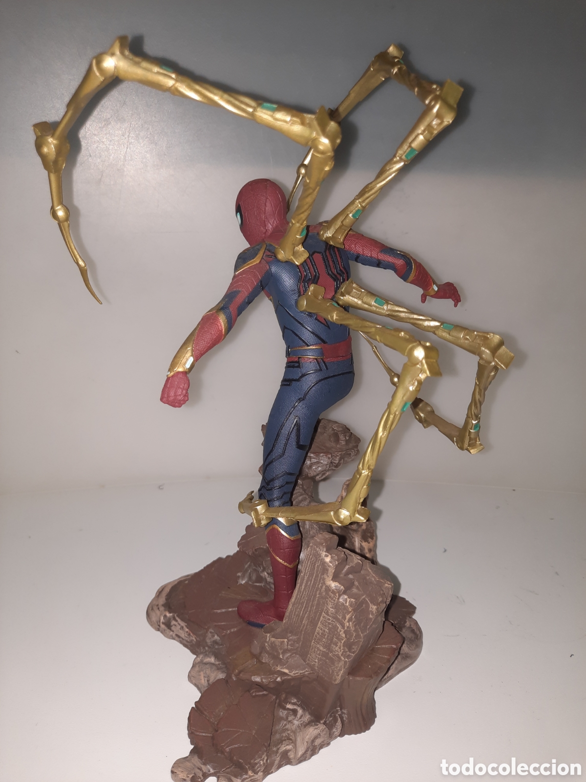 Figuras de goma y PVC: FIGURA IRON SPIDERMAN PVC - Foto 1