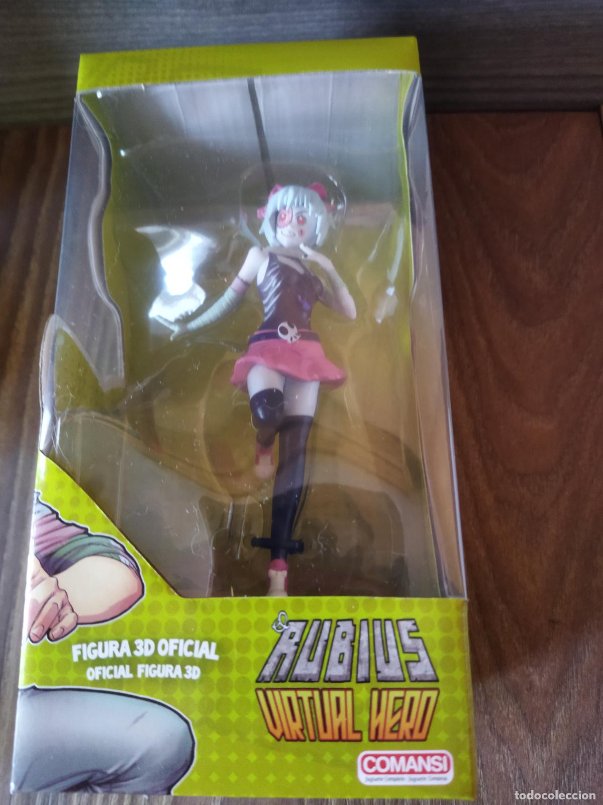 Figuras de goma y PVC: Rubius virtual Hero comansi - Foto 1