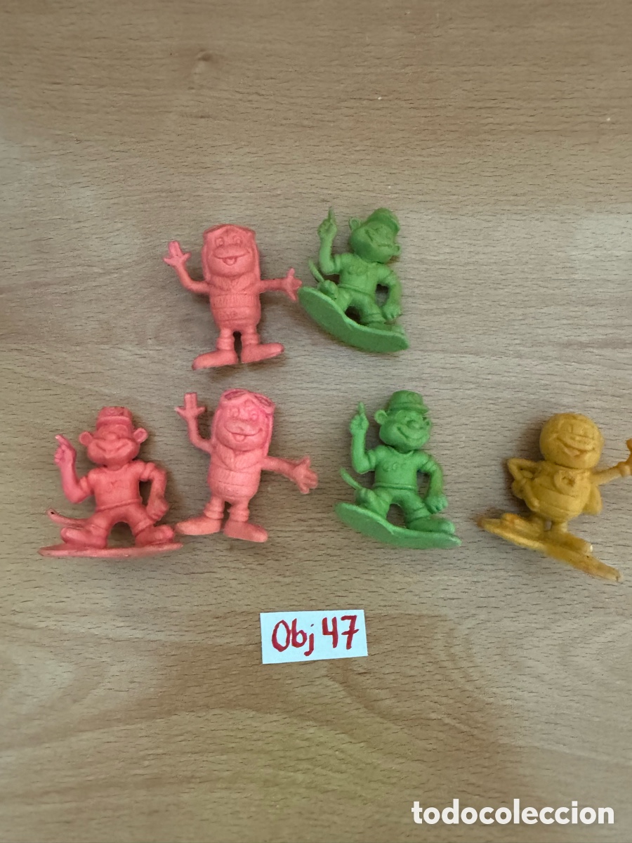 Figuras de goma y PVC: Antiguos mu&ntilde;ecos de kellooggs - Foto 1