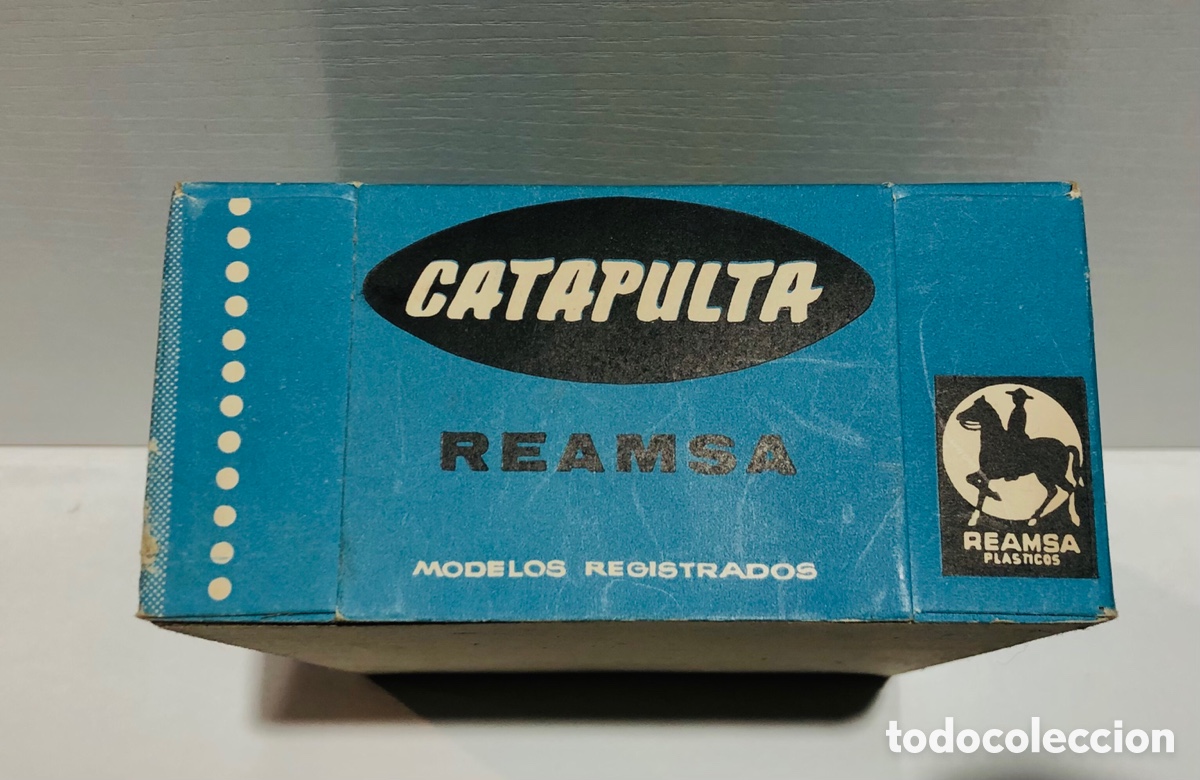 Figuras de goma y PVC: CATAPULTA REAMSA COMPLETA - Foto 2