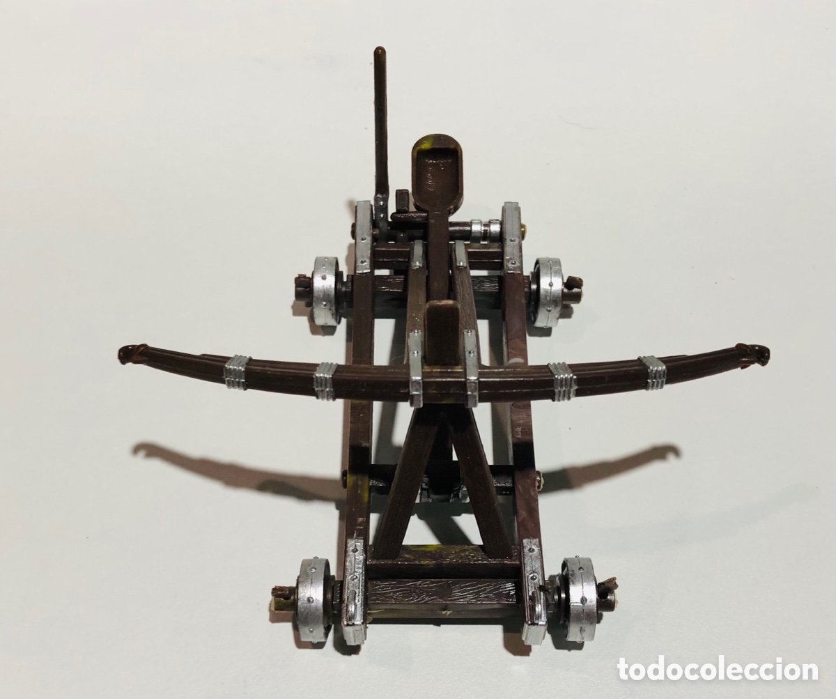 Figuras de goma y PVC: CATAPULTA REAMSA COMPLETA - Foto 7