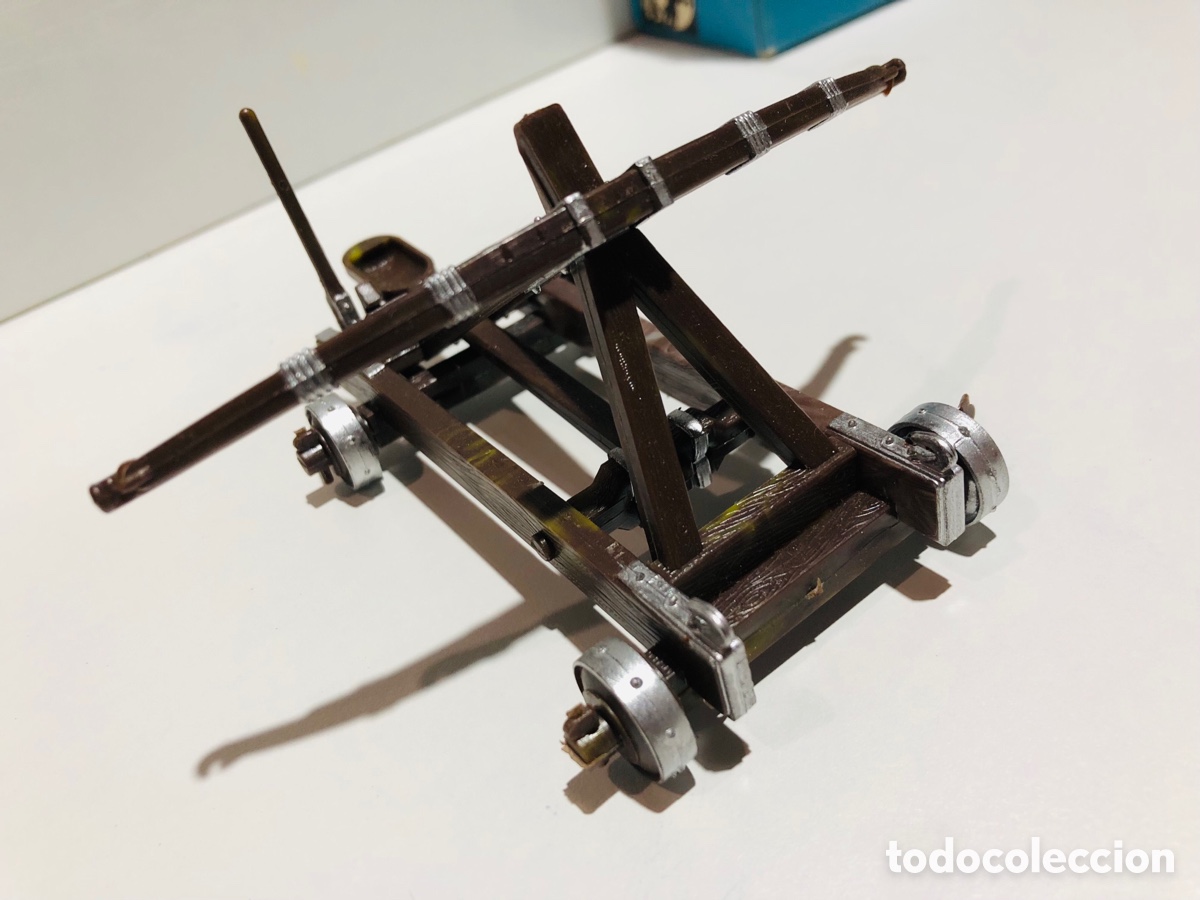 Figuras de goma y PVC: CATAPULTA REAMSA COMPLETA - Foto 8
