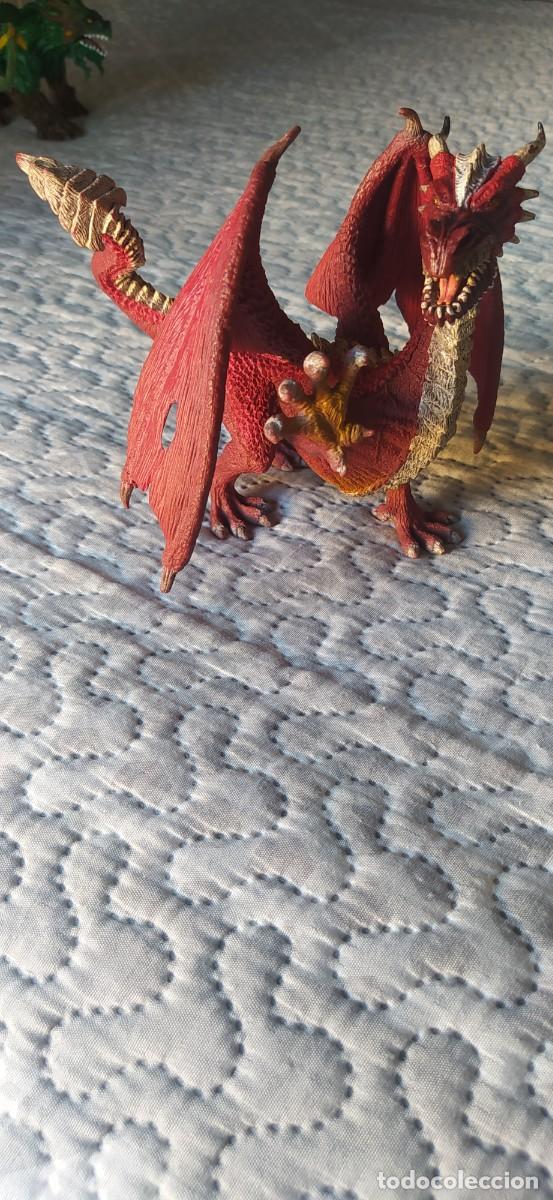 Figuras de goma y PVC: DRAG&Oacute;N ALADO SCHLEICH - Foto 1