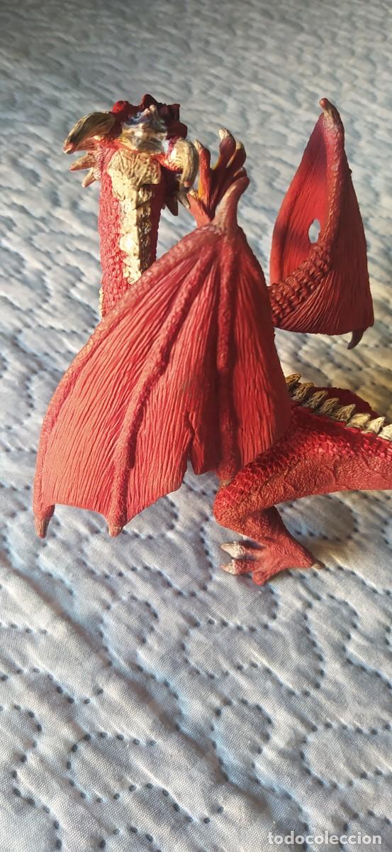 Figuras de goma y PVC: DRAG&Oacute;N ALADO SCHLEICH - Foto 3