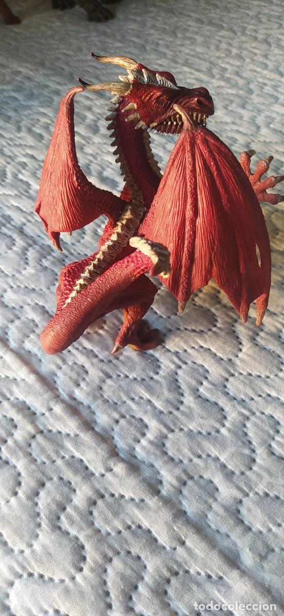 Figuras de goma y PVC: DRAG&Oacute;N ALADO SCHLEICH - Foto 4