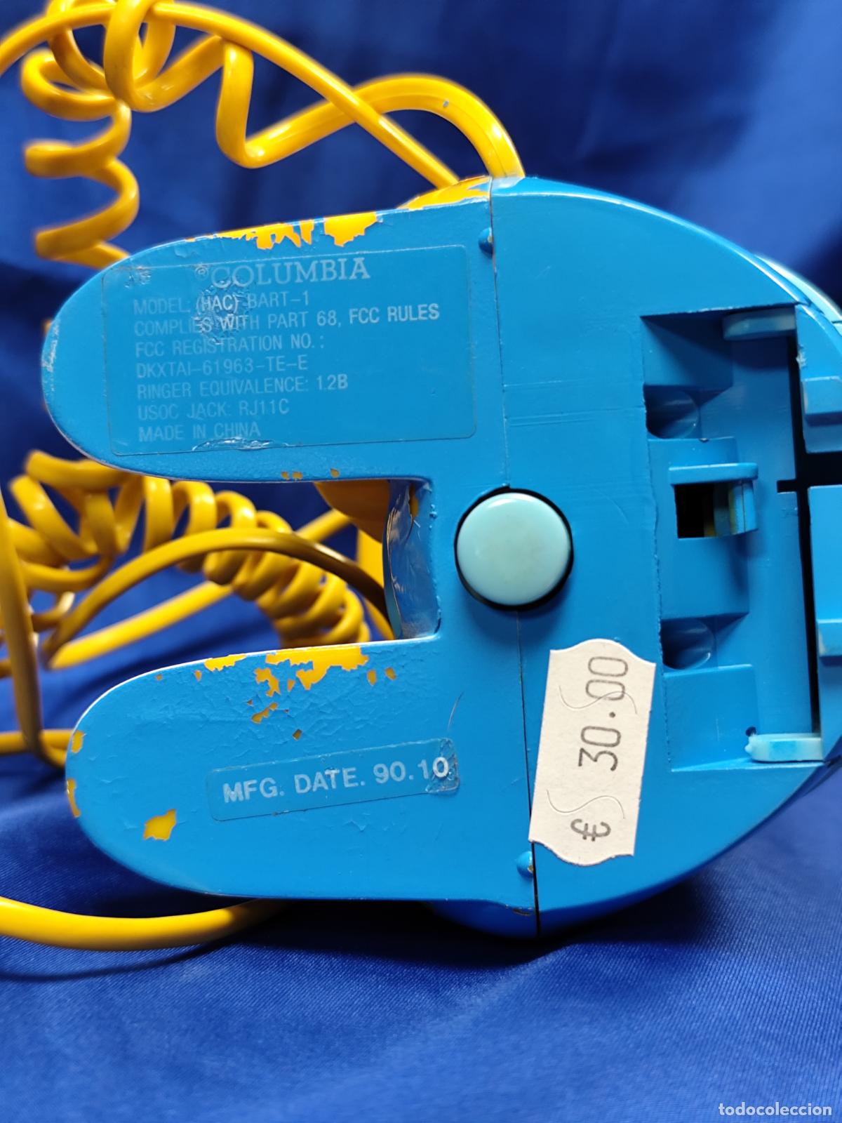 Figuras de goma y PVC: FIGURA TELEFONO SIMPSONS BART - Foto 4