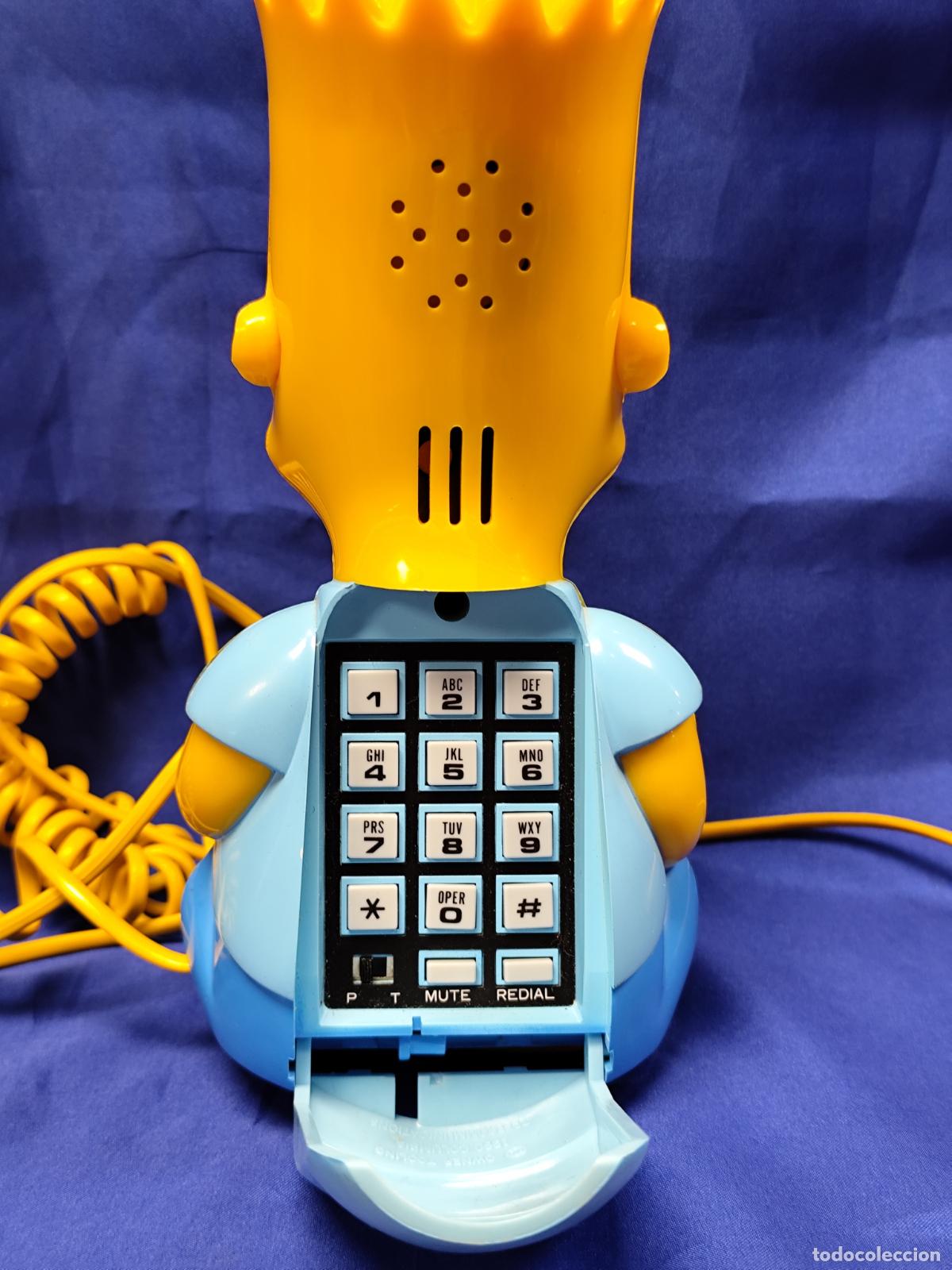 Figuras de goma y PVC: FIGURA TELEFONO SIMPSONS BART - Foto 6
