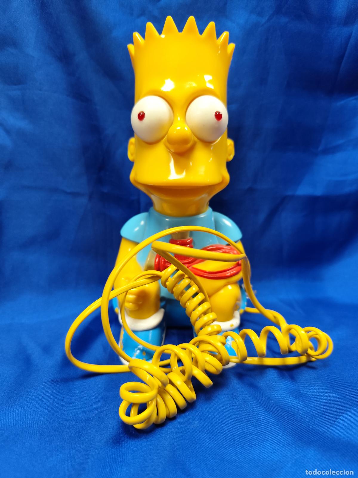Figuras de goma y PVC: FIGURA TELEFONO SIMPSONS BART - Foto 1