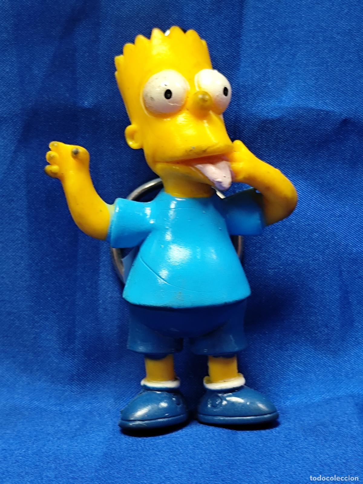 Figuras de goma y PVC: FIGURA BART LLAVERO SIMPSONS - Foto 1