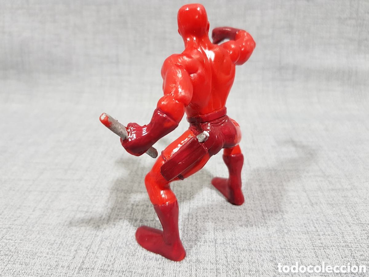 Figuras de goma y PVC: FIGURAS DARE DEVIL Y IRON MAN. MARCA YOLANDA. A&Ntilde;O 1996 - Foto 5
