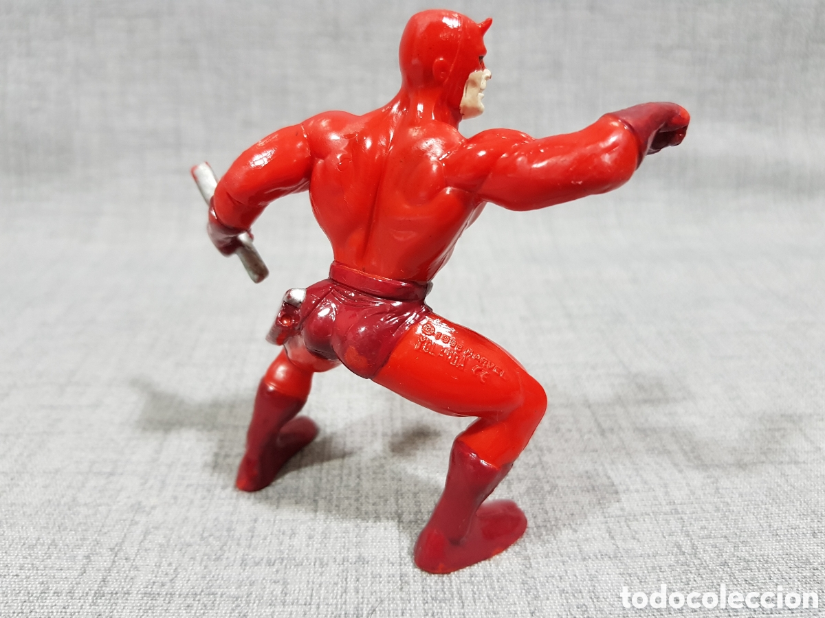 Figuras de goma y PVC: FIGURAS DARE DEVIL Y IRON MAN. MARCA YOLANDA. A&Ntilde;O 1996 - Foto 7