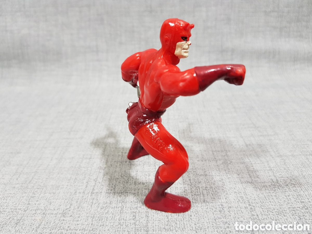 Figuras de goma y PVC: FIGURAS DARE DEVIL Y IRON MAN. MARCA YOLANDA. A&Ntilde;O 1996 - Foto 8