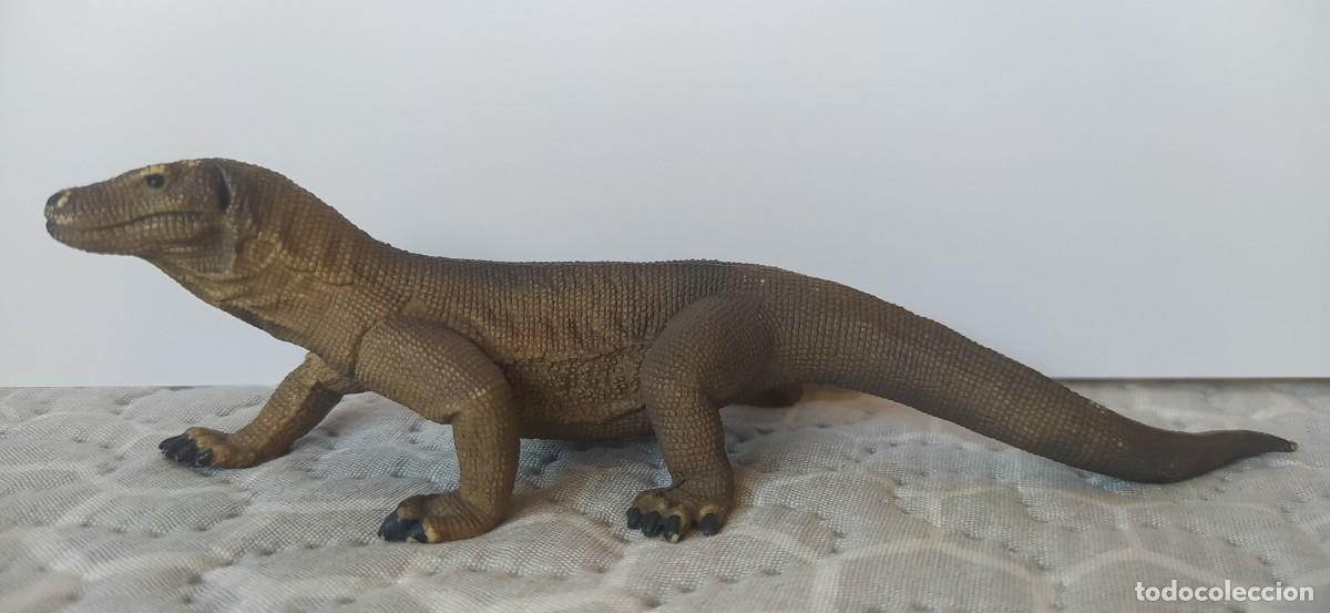 Figuras de goma y PVC: DRAG&Oacute;N DE KOMODO SCHLEICH - Foto 2