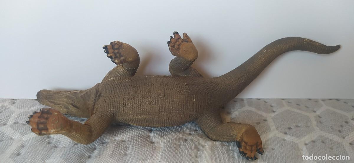 Figuras de goma y PVC: DRAG&Oacute;N DE KOMODO SCHLEICH - Foto 3