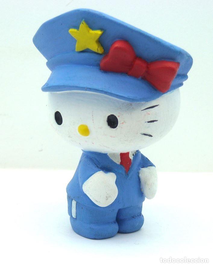 Figuras de goma y PVC: FIGURA DE HELLO KITTY POLICIA. COMANSI, - Foto 1